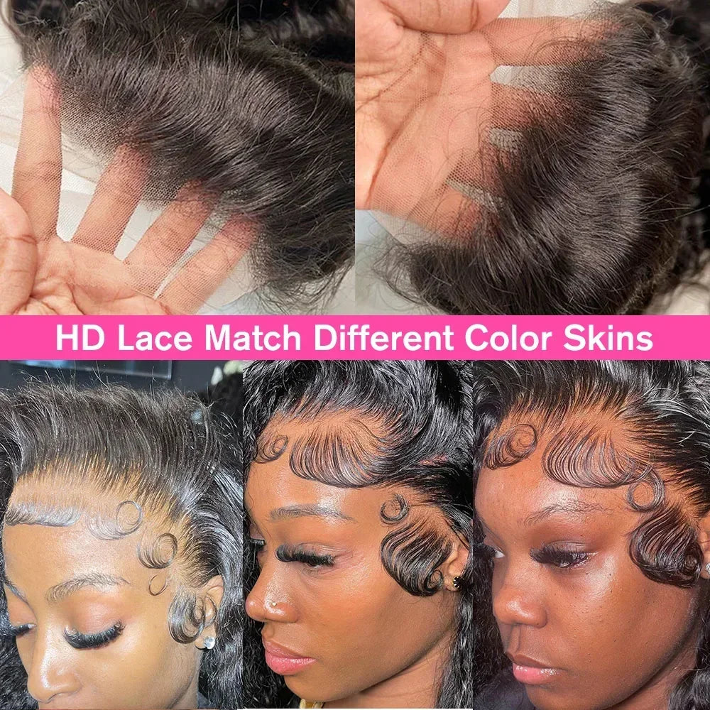 Glueless kurly wig HD Lace Wig