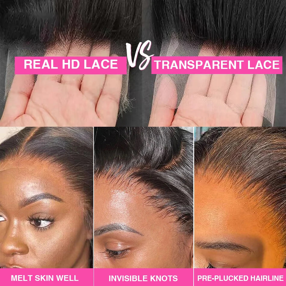 HD Transparent Front Lace Wig – Pre-Plucked