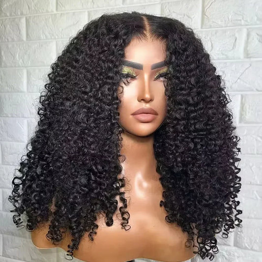 Glueless kurly wig HD Lace Wig