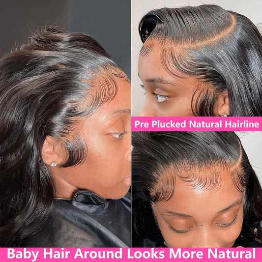 HD Transparent Front Lace Wig – Pre-Plucked